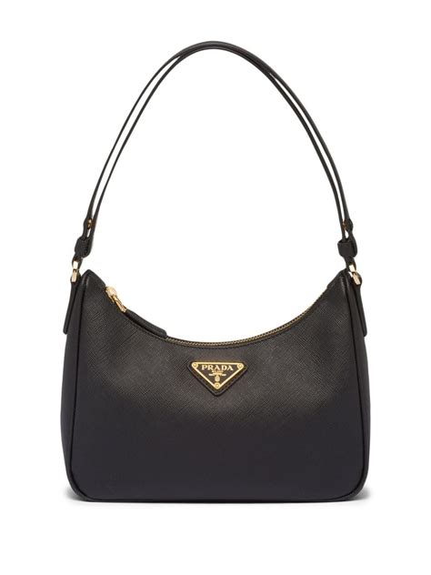 prada lady leather trimmed bag|prada leather bags women.